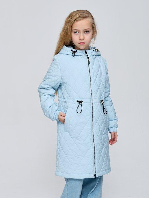 Куртка демисезонная детская для подростка пальто утепленное