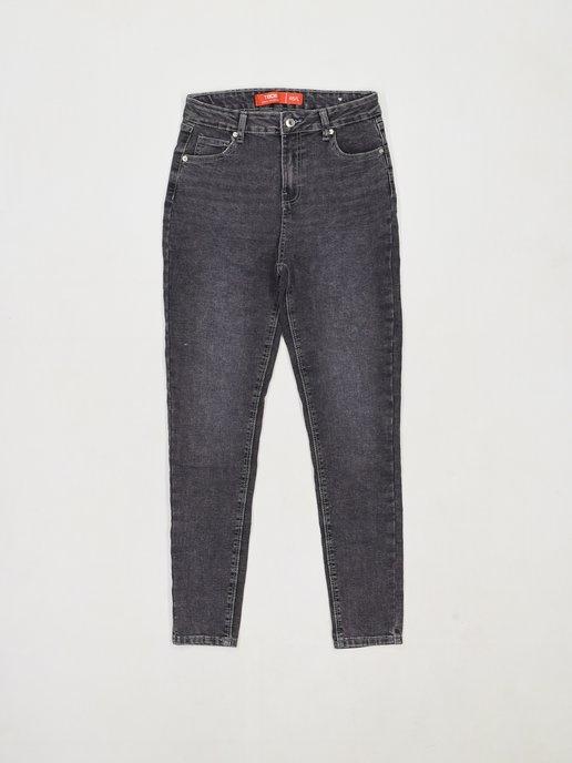 Облегающие джинсы скинни с высокой талией