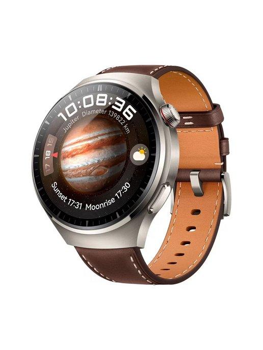 Умные часы Watch 4 PRO, 55020APB, коричневые