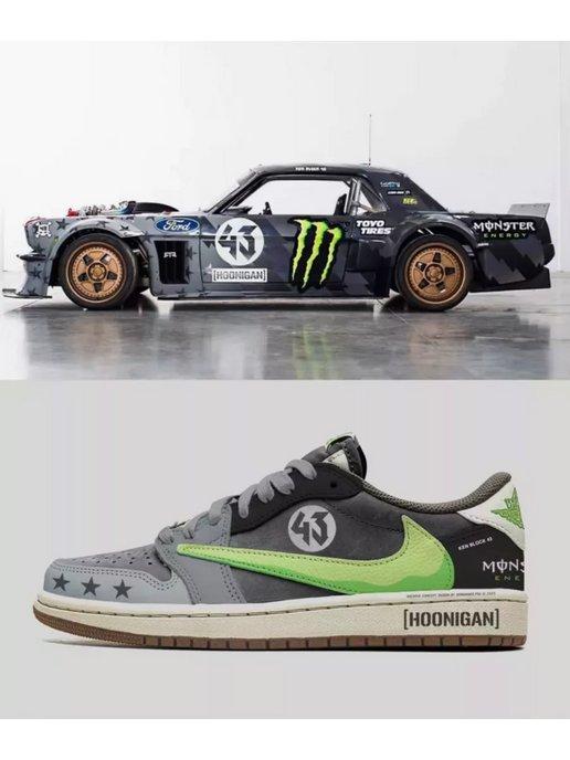 STELLA SHOES | Кроссовки Nike Ken Block Air Jordan Low 1965 Ford Mustang