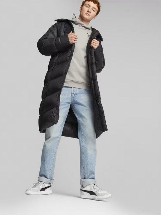 Пуховик Lightweight Hooded Down Coat Black