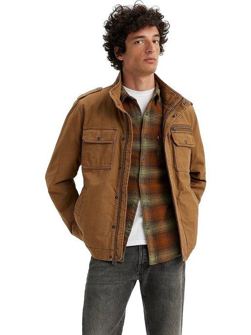 Куртка Men Washed Cotton Two Pocket Military Jacket