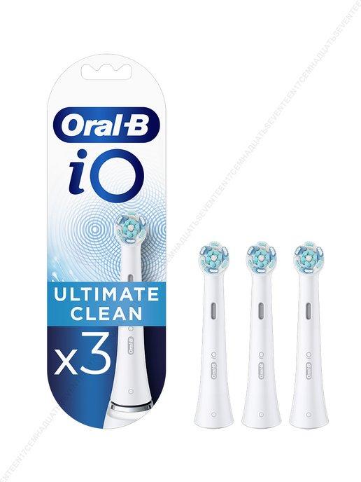 Насадки для зубной щетки iO Ultimate Clean White, 3 шт