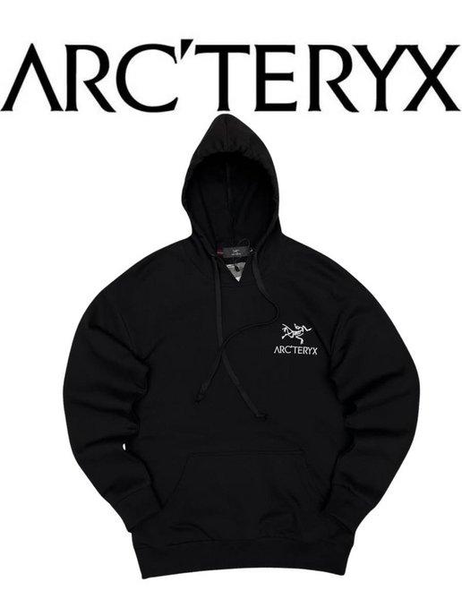 Arcteryx | Худи oversize с вышивкой и принтом Y2K