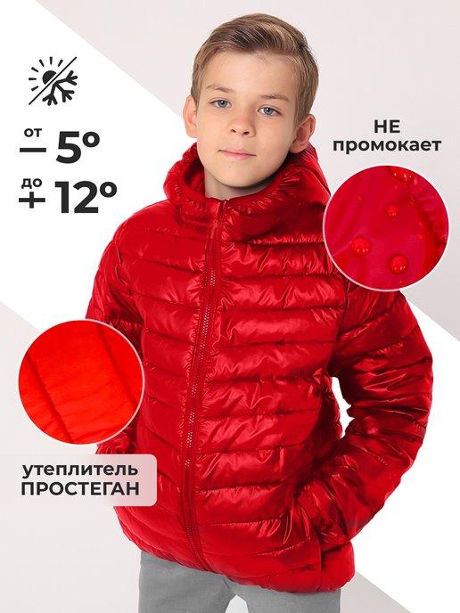 Демисезонная детская куртка с капюшоном
