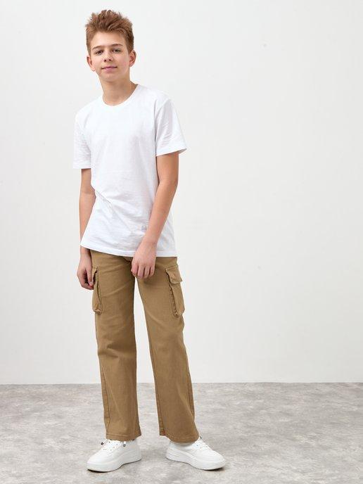 Прямые джинсы для мальчика подростка