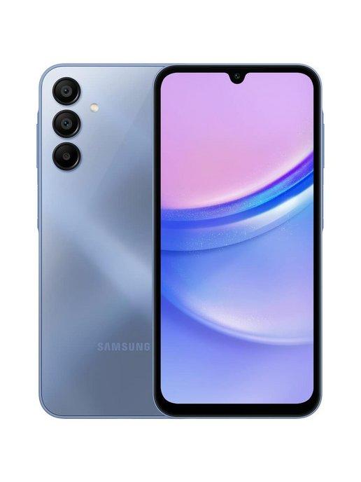 Смартфон Galaxy A15 256 ГБ синий