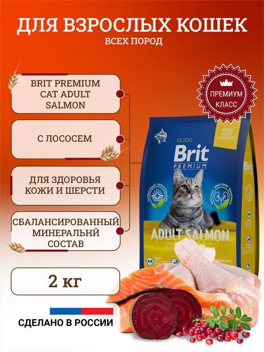 Сухой корм для кошек Adult Salmon 2 кг