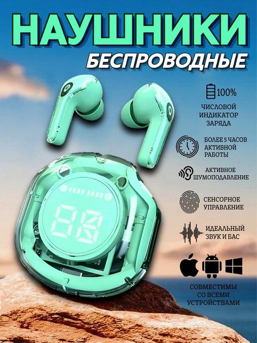 Наушники беспроводные для iPhone Android