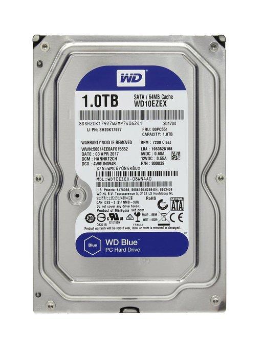 3.5" жесткий диск Blue 1Tb WD10EZEX