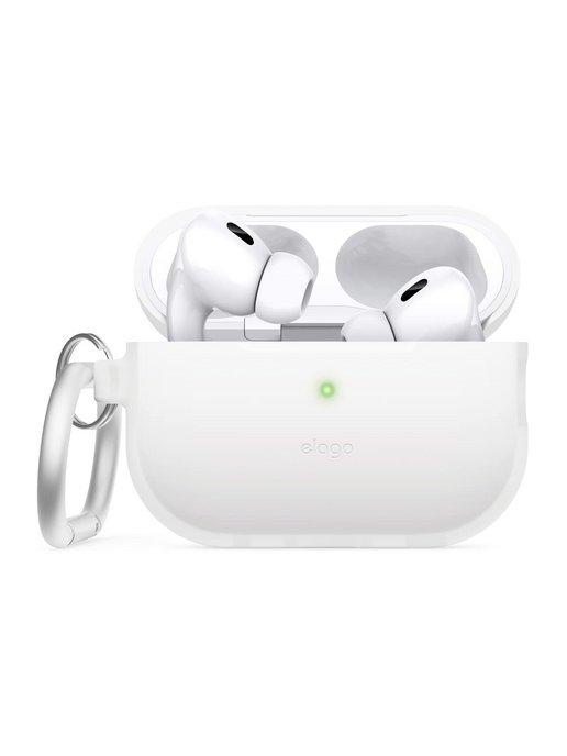 Чехол для Airpods Pro 2 Silicone Hang (Lightning и USB-C)