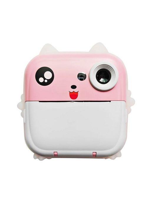 Детский фотоаппарат мгновенной печати CuteBuddy Pink