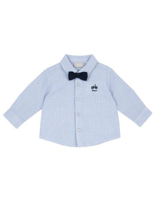 Рубашка для малышей с длинными рукавами текстильная