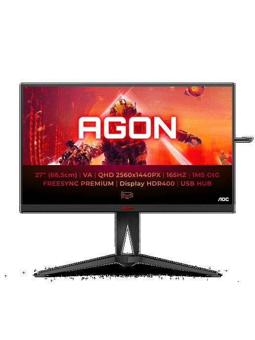 Монитор LCD 27'' AG275QXN EU, черный красный