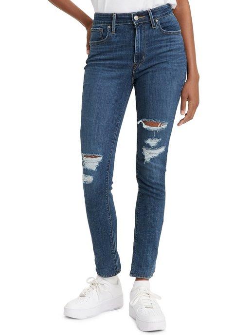 Джинсы Women's 721 High-Rise Skinny Jeans - Lapis Longing