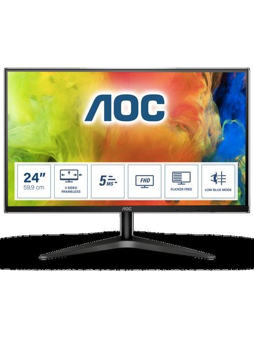 Монитор LCD 23.6'' 24B1H, черный