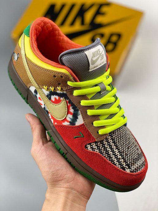 Кроссовки Nike SB Dunk Low "What The Dunk" данки спортивные