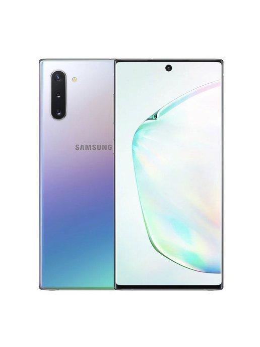 Смартфон Samsung Galaxy Note10+ 256GB аура, серебристый