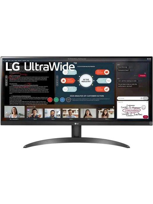 29" Монитор 29WP500-B, IPS, 2560x1080, 75Hz, черный