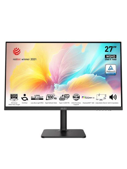 27" Монитор Modern MD272QXP, IPS, 2560x1440, 100Hz, черный