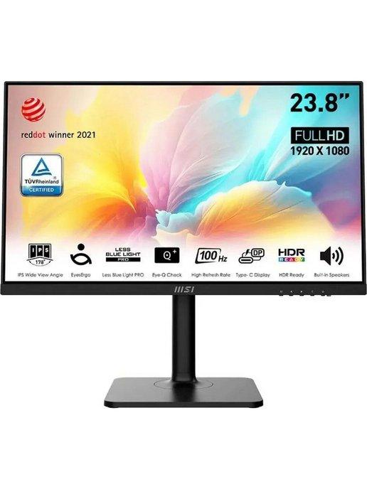 23.8" Монитор Modern MD2412P, IPS, 1920x1080, 100Hz, черный