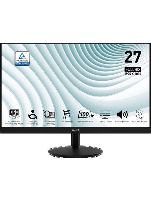 27" Монитор PRO MP271A, IPS, 1920x1080, 100Hz, черный