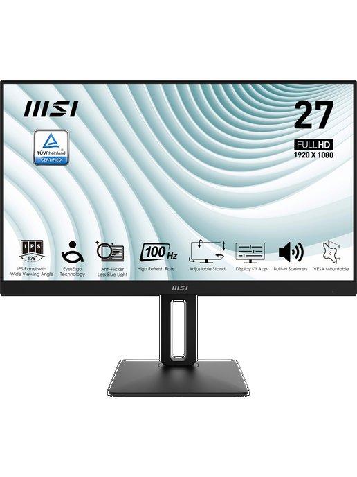 27" Монитор PRO MP271AP, IPS, 1920x1080, 100Hz, черный