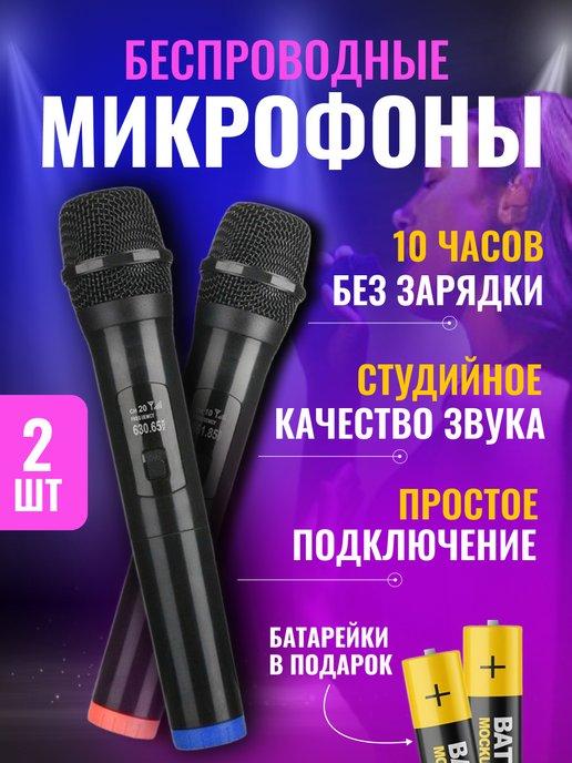 Микрофоны беспроводные для караоке