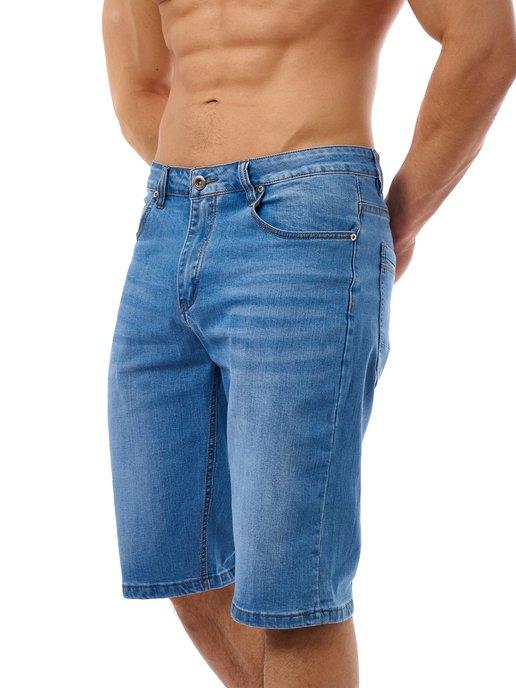 Alazavr | Шорты мужские джинсовые летние удлиненные