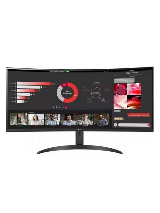 34" Монитор 34WR50QC-B, 3440×1440, VA, 100 Гц, Black