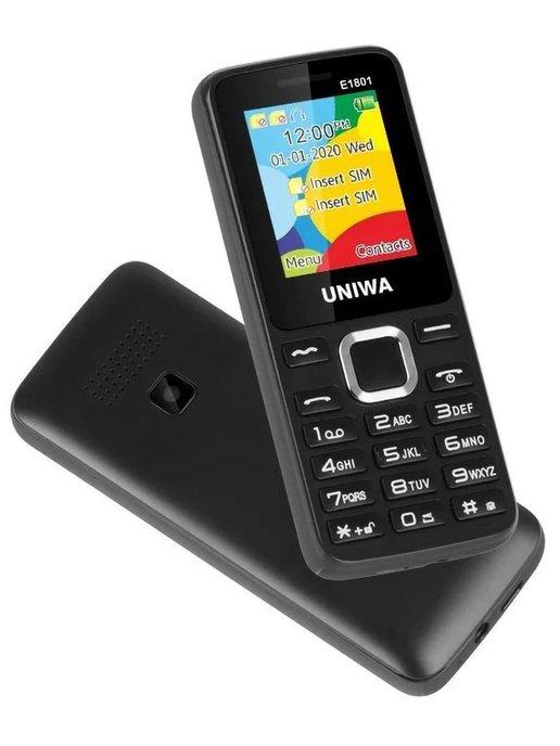 Мобильный телефон E1801 Dual SIM Black