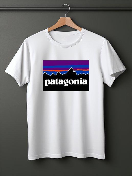 Футболка с принтом Patagonia Патагония