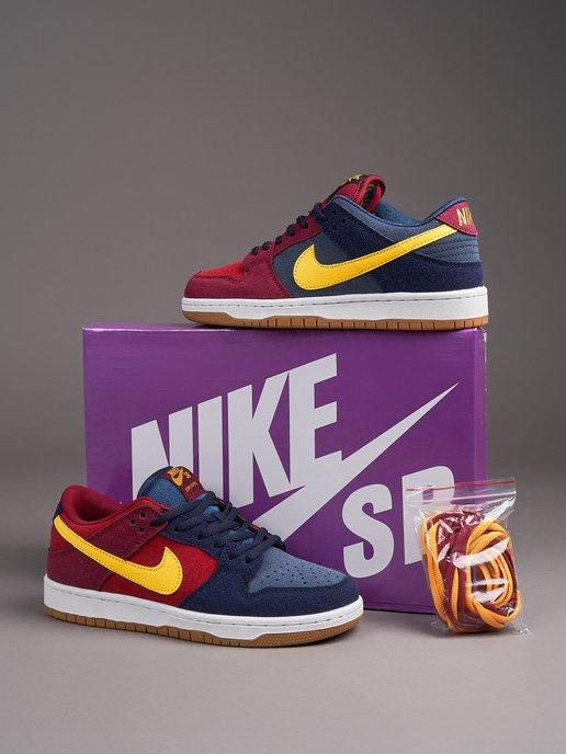 Кроссовки Nike SB Dunk Low "Barcelona" найк данки