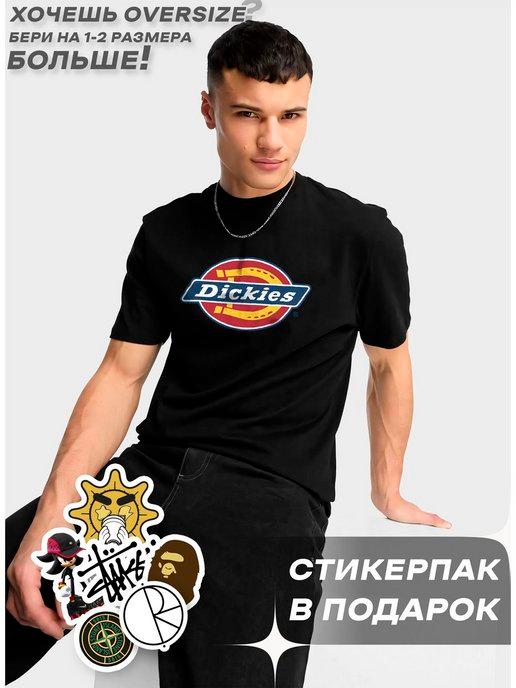 Оверсайз футболка с принтом DICKIES