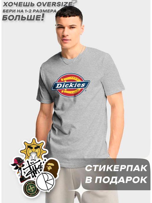 Оверсайз футболка с принтом DICKIES