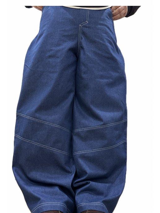 джинсы baggy jeans bloomers denim pants