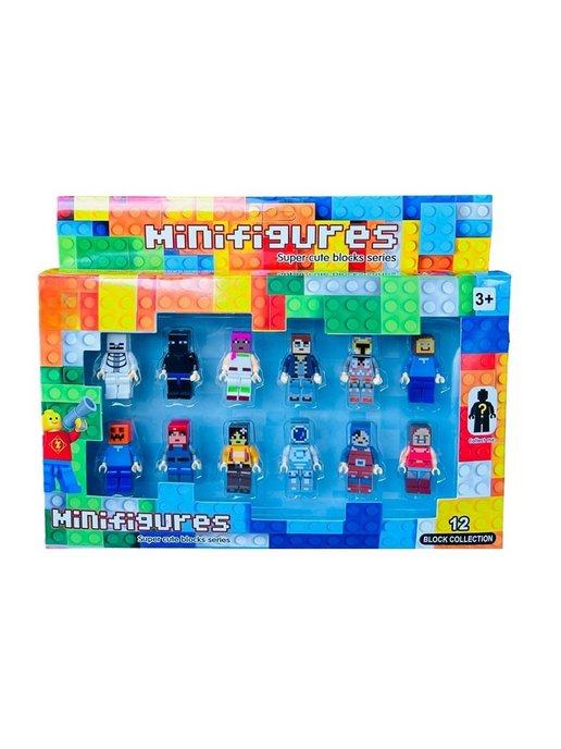 Минифигурки Minecraft Майнкрафт 12шт аналог лего