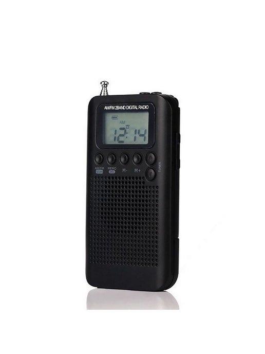 Многофункциональный радиоприемник Receivio HRD-104, черный