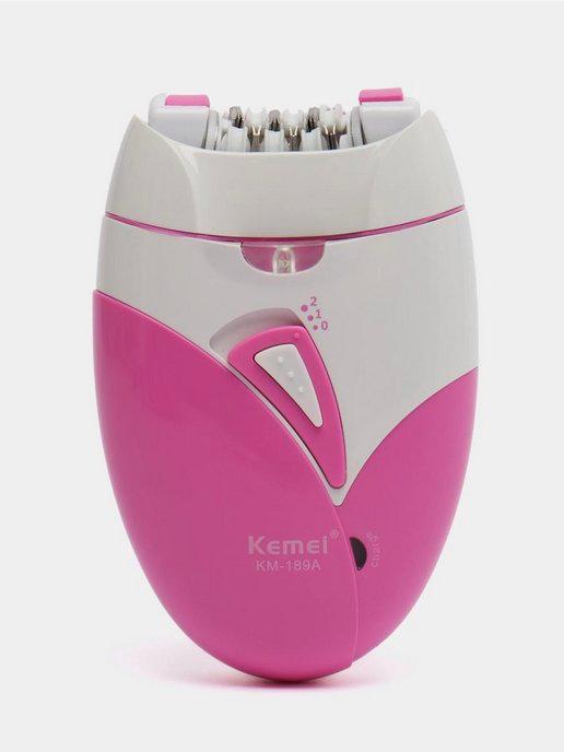 Эпилятор женский розовый KM-189А