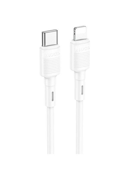 Кабель USB-C X83 Victory Type-C-Lightning, 20W, 1 м, белый