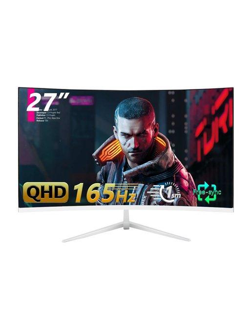 27-дюймовый игровой монитор FY27QHCW VA, QHD, 2K (2560×1440)…