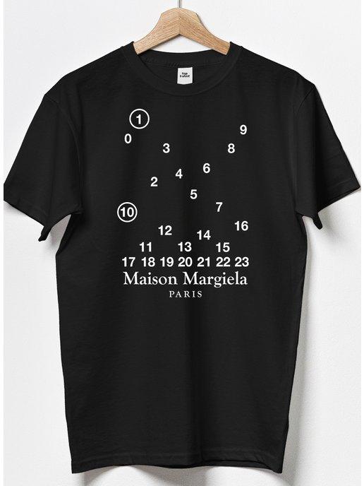 TeeArt | Футболка с принтом Maison Margiela Мейсон Маржела