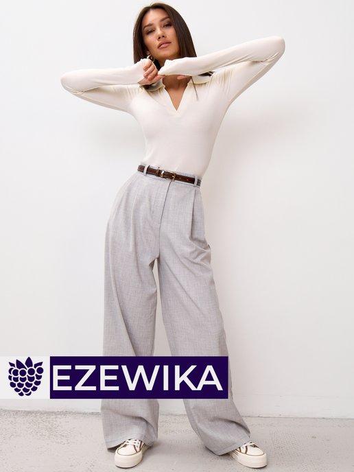 Ezewika | Брюки палаццо классические летние