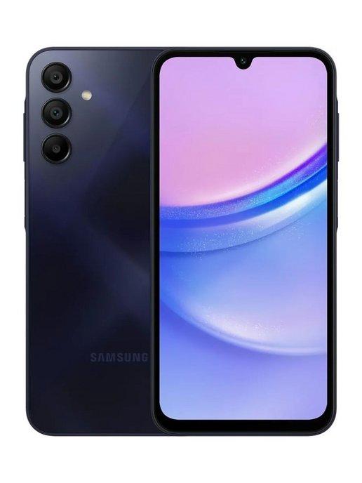 Смартфон Galaxy A15 6 128GB Тёмно-синий