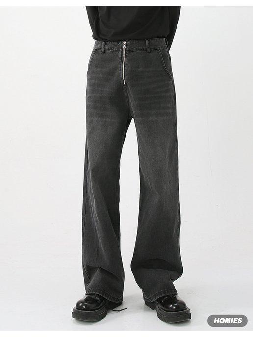 Homies | Широкие прямые джинсы трубы y2k