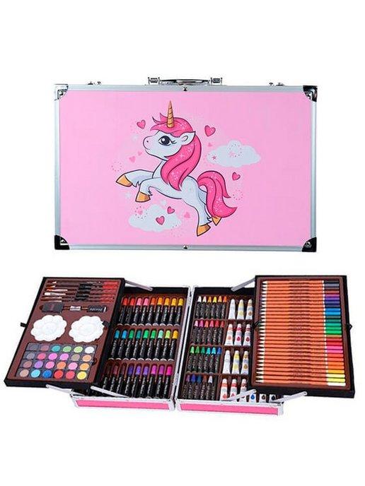 Набор для рисования в чемоданчике Розовый пони