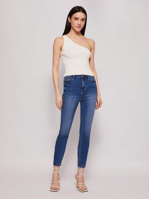 Женские джинсы Skinny с разрезами