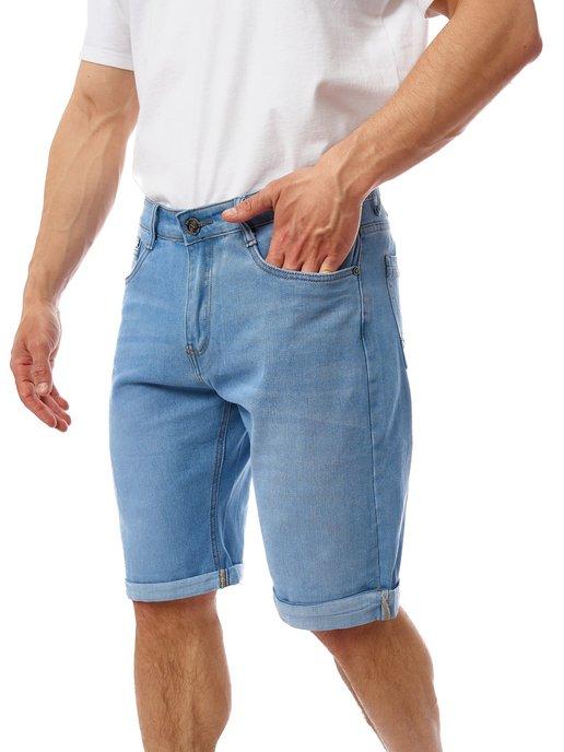 Шорты мужские джинсовые летние удлиненные