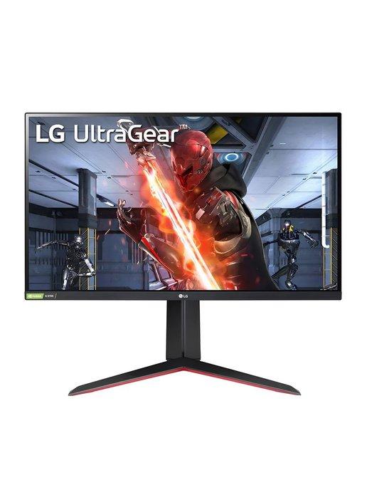 Монитор 27" UltraGear 27GN650-B черный красный