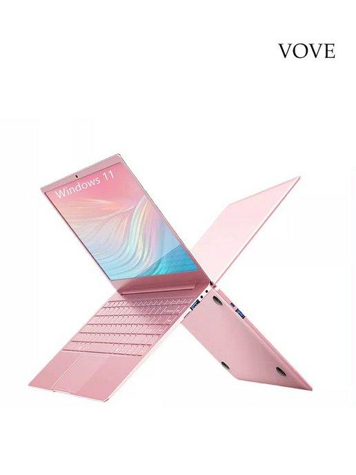 voveНоутбук 15,6 дюйма, 16 + 512 ГБ, N95 Розовый